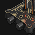 Miniatyrbild 3 av 4: Eleksmaker Elekstube WU9 RGB Nixie Tube Clock with Infinite Gain Adjustment