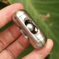 Miniatyrbild 1 av 4: Stainless Steel Clicker Click Balance Ball Hand Fidget Decompression EDC Toy
