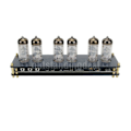 Miniatyrbild 3 av 4: IV11 VFD Clock Fluorescent Tube Clock 6 Colors Light Time Date Temperature os67