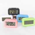 Miniatyrbild 3 av 4: LED Digital Alarm Clock Electronic Digital Alarm Screen Desktop Table Clocks for Home Office Backlight Snooze Calendar Clock