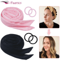 Miniatyrbild 1 av 4: Lazy Hair Curler Heatless Curling Rod Headband Wave Formers Sleeping Soft Curl Bar No Heat Curls Long Short Hair Styling Tools