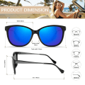 Miniatyrbild 3 av 4: Sunglasses Polarized Women Men Ultra Lightweight Oversized Comfortable Frame