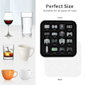 Miniatyrbild 4 av 4: Geek Gaming Controllers Coaster Table Mat For Dining Table Mats Kitchen Induction Mat For Drying Dishes Mat Coffee Mat Hot Pad