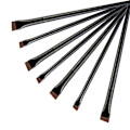Miniatyrbild 1 av 4: Thin Eyeliner Makeup Brush Set Fine Liner Brushes Professional Angled A101 Eyebrow Brush High Quality Brow Contour Makeup Tool