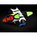 Miniatyrbild 3 av 4: Fingertip Top Puzzle Cube Puzzle Cube Smooth Cube Decompression Toys 1X3X3