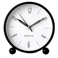 Miniatyrbild 1 av 4: Hanlintime Analog Alarm Clock,Easy Set Small Desk Clock,Non Ticking,with NightR7