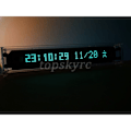 Miniatyrbild 2 av 3: VFD Clock Flip Clock Timing Reminder Brightness Adjustment w/ Acrylic Shell