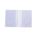 Miniatyrbild 3 av 4: Semi Transparent Card Holder Inside Bag PVC Waterproof Folded ID Credit Bank Name Business Card Pockets Inner Pages Office Suppl