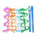 Miniatyrbild 2 av 4: No heat curl magic curl water wavy curl Chicken rolls magic curl manual curl tool hair curler  heatless hair curler