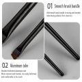 Miniatyrbild 4 av 4: Thin Eyeliner Makeup Brush Set Fine Liner Brushes Professional Angled A101 Eyebrow Brush High Quality Brow Contour Makeup Tool
