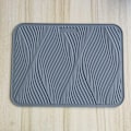 Miniatyrbild 1 av 4: Square Silicone Dish Drying Mat Heat Resistant Draining Tableware Dishwaser Durable Cushion Pad Dinnerware Table Mat Placemat