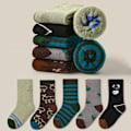 Miniatyrbild 1 av 4: Stockings Fashionable New Pattern Simple Cute Print Warm And Comfortable Socks