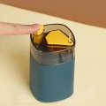 Miniatyrbild 1 av 4: EW Nordic Style Toothpick Box Creative Press Automatic Sign-out Household Light Luxury Portable Toothpick Dustproof Storage Box