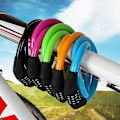 Miniatyrbild 1 av 4: Bike Lock 4 Digit Code Combination MTB Road Bicycle Security Lock Bicycle Equipment Anti-theft Ring Lock Cycling Accessories