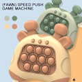 Miniatyrbild 1 av 4: Pop Quick Push Bubbles Game Console Squeeze Decompression for Kids Boys andGirls