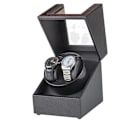 Miniatyrbild 1 av 4: 2 Watch Winders For Automatic Watches Usb Power Used Globally Mute Mabuchi Motor Mechanical Watch Rotate Stand Box Carbon Fiber