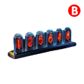 Miniatyrbild 3 av 4: EleksTube IPS RGB Nixie Tube Clock Glow Customized Dial Styles Display Gifts Set
