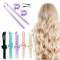 Miniatyrbild 1 av 4: Lazy Heatless Curling Rod Headband No Heat Silk Curls Ribbon Hair Rollers Sleeping Soft Hair Curlers Foam Rod Hair Styling Tools