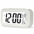 Miniatyrbild 2 av 4: Sleek LED Bedside Alarm Clock with Day/Night Mode and Temperature Reading