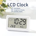Miniatyrbild 4 av 4: 12/24-hour Led Table Clock  Multifunctional Classic Clock Digital Desktop Office Ornament Portable Alarm Clock Bedroom Supplies