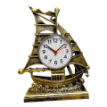Miniatyrbild 2 av 4: Desk Clock Home Decor Ornament Sailing Figurine Alarm Clock Table Clocks for