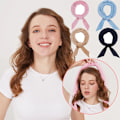 Miniatyrbild 1 av 4: Heatless Curling Rod Headband No Heat Hair Curlers Lazy Hair Rollers Sleeping Soft Curl Bar Wave Formers DIY Hair Styling Tools