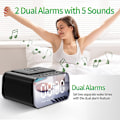 Miniatyrbild 4 av 4: Bluetooth Speaker Wireless Mobile Charger Station LED Digital Alarm Clock FM USB