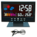 Miniatyrbild 2 av 4: Digital LCD Alarm Clock Alarm Table Clock Radio Alarm Clock Temperature Display Calendar Clocks-