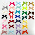Miniatyrbild 1 av 3: Satin Ribbon Bow Flower Handwork DIY Craft Decoration Small Size Polyester 50pcs 4cm*4cm Fresh Pink Ribbon Bows