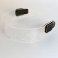 Miniatyrbild 3 av 4: Luminous LED Sunglasses Futuristic Cyber Punk RGB Neon Glow Decorative Glasses