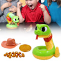 Miniatyrbild 1 av 4: Cartoon Electric Rattlesnake Toys Decompression Snake Head Pop-up Party Game