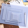 Miniatyrbild 1 av 4: PVC Cutting Mat Patchwork Cut Pad Tools Durable Multi-Size Durable DIY Handmade Self-healing Plate Carving Art Tool Cricut Tools
