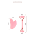 Miniatyrbild 3 av 4: Gua Sha Scraping Massage Scraper Heart Shape SPA Massage Board Facial Scraping Face Massager Guasha Scrapping For Neck Back