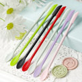 Miniatyrbild 1 av 4: Seal Wax Cleaning Silicone Spoon Double-Headed Scraper Tool DIY Epoxy Resin Decoration Scraping The Edges of Melt Wax Beads