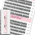 Miniatyrbild 4 av 4: Eyelashes 240 PCS Clusters Lash Bond and Seal Makeup tools DIY Lashes Extension kit for gluing  Lashes Gluing Glue  Accessories