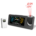 Miniatyrbild 1 av 4: Home Alarm Clock Digital Projector On Ceiling With Indoor & Outdoor Temperature