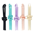 Miniatyrbild 2 av 4: Lazy Heatless Curling Rod Headband No Heat Silk Curls Ribbon Hair Rollers Sleeping Soft Hair Curlers Foam Rod Hair Styling Tools