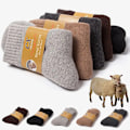 Miniatyrbild 1 av 4: 5 Pairs Of Winter Women's Warm Socks Solid Color Casual Extra Thick Warm Plush Socks High Quality Warm Wool Socks
