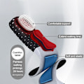 Miniatyrbild 4 av 4: Cuttable Silicone Insoles for Shoe Men Women Orthotic Arch Support Sport Shoe Pad Soft Running Insert Cushion Memory Foam Insole