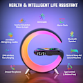 Miniatyrbild 3 av 4: LED Lamp Bluetooth Speaker Wireless Charger Atmosphere