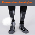 Miniatyrbild 3 av 3: 2pcs Winter Warm Thickened Ski Socks Hiking Stockings for Women Men Children Anti-cold Skiing Socks Sportswear