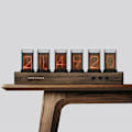 Miniatyrbild 1 av 4: RGB Glow Tube Clock 6 Bit LED Digital Nixie Clock Electronic Retro Desk Clock
