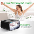 Miniatyrbild 4 av 4: Bluetooth Speaker Wireless Mobile Charger Station LED Digital Alarm Clock FM USB