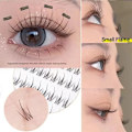 Miniatyrbild 3 av 4: 2 Boxes Of False Eyelashes Super Natural Single Cluster False Eyelashes 11-13mm Hybrid Soft And Lightweight For Everyday Wear