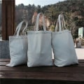 Miniatyrbild 3 av 4: 10 pieces/lot  Beige blank canvas bag  cotton tote bag  DIY calico bag blank cotten bags durable and suitable for silkscreening