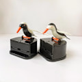 Miniatyrbild 2 av 4: Bird Toothpick Box Automatically Ejects Household Press Type Toothpick Bucket Cute Intelligent Woodpecker Toothpick Bucket Can