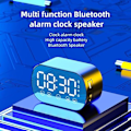 Miniatyrbild 2 av 4: Digital Bluetooth Double Radio Alarm Clock Speaker for Office,Bedroom