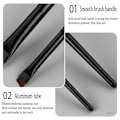 Miniatyrbild 4 av 4: Thin Eyeliner Makeup Brush Set Fine Liner Brushes Professional Angled A101 Eyebrow Brush High Quality Brow Contour Makeup Tool