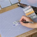 Miniatyrbild 3 av 4: PVC Cutting Mat Patchwork Cut Pad Tools Durable Multi-Size Durable DIY Handmade Self-healing Plate Carving Art Tool Cricut Tools
