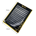 Miniatyrbild 2 av 4: 30D 40D 60D 80D Mixed Tray Individual Lashes 3D Russia Volume Eye Lashes Soft Natural Lashes Mink Lash Cluster False Eyelashes